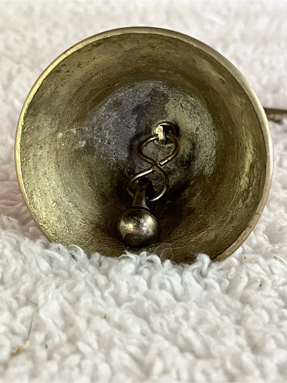 Brass Pegasus Bell - Winged Horse Figurine 6 Inch - Picture 4 of 8